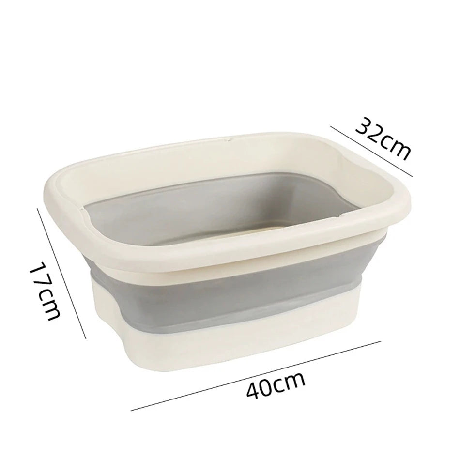 Bain de pied - Bassin pliable ergonomique pour usage à domicile et en