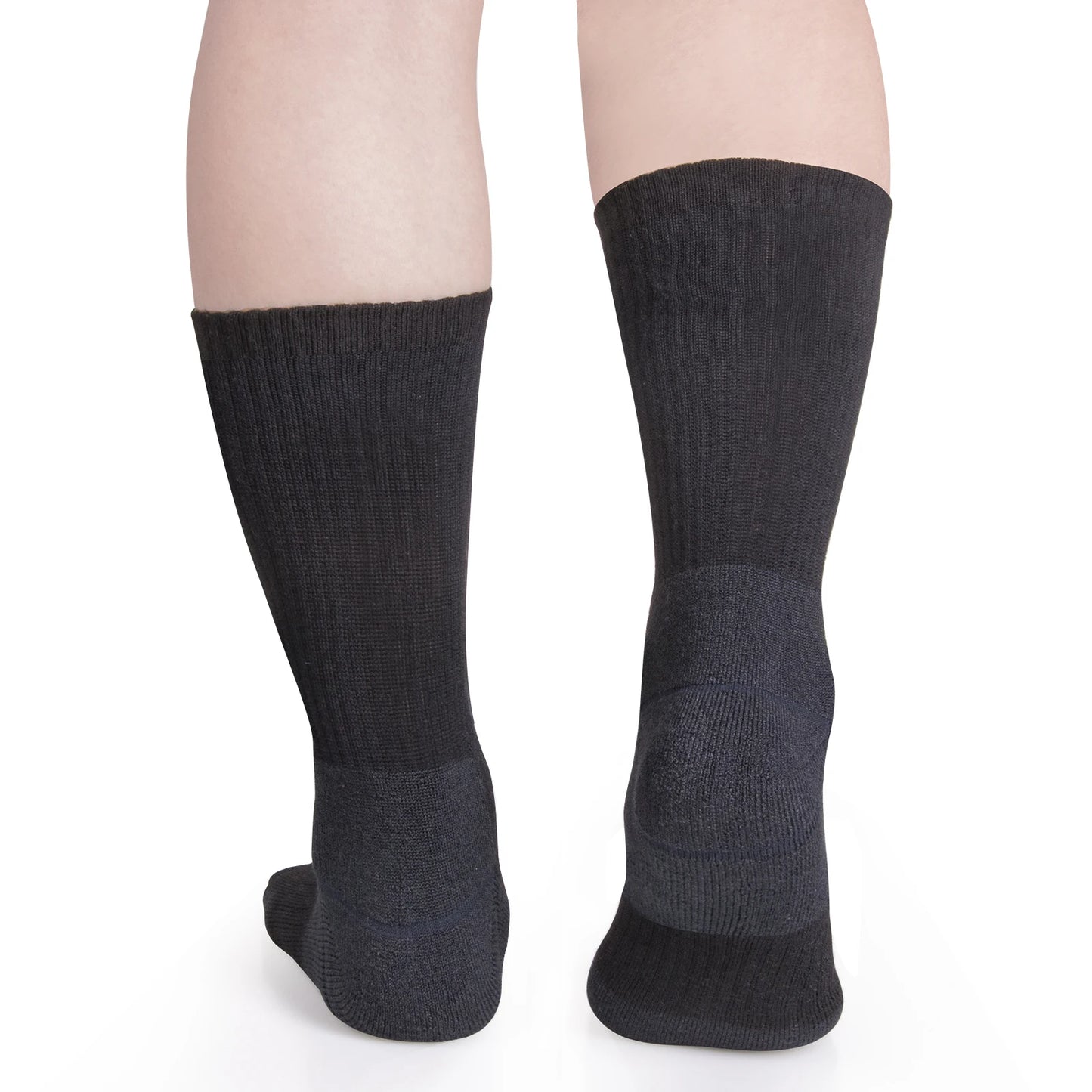 Chaussette chaussure de sécurité - Chaussettes respirantes pour randonnée - 5 Paires Noir / L(37-41 EU)