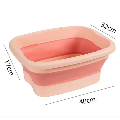 Bain de pied - Bassin pliable ergonomique pour usage à domicile et en