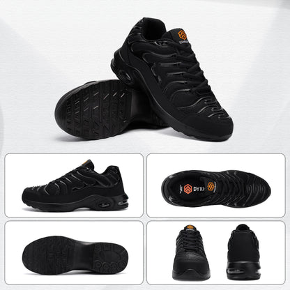 Chaussures de sécurité orthopédiques - Style Tn requin noir et confort opti - Noir / 45
