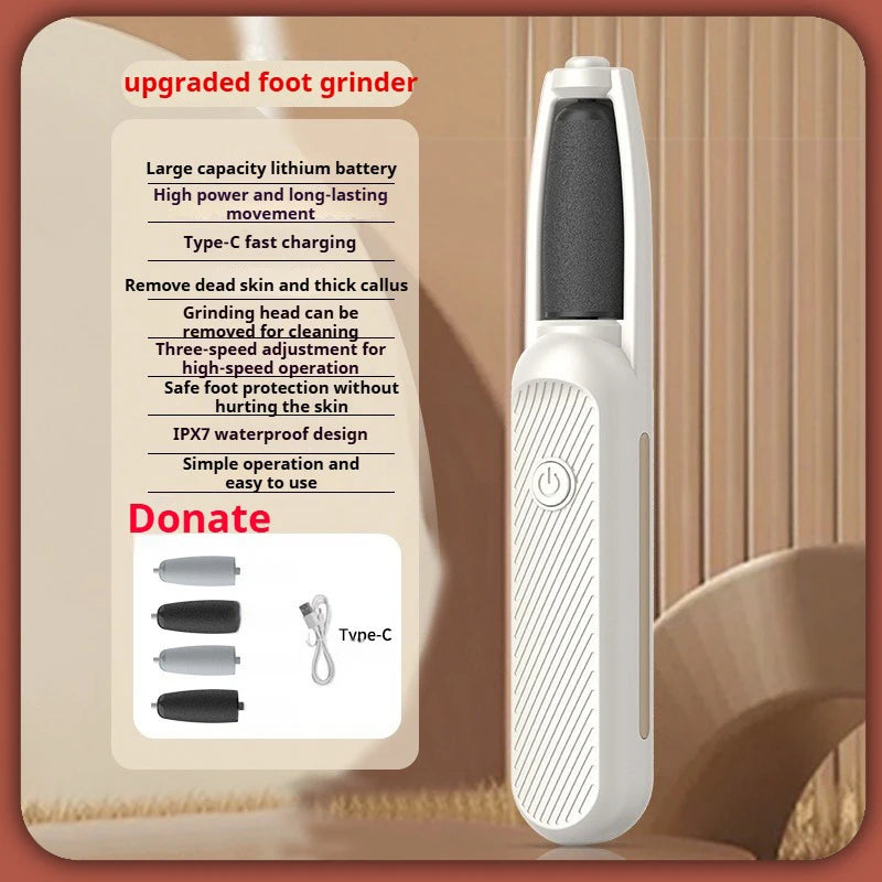 Râpe à pied électrique - Outil professionnel pour soin des pieds - Image 5