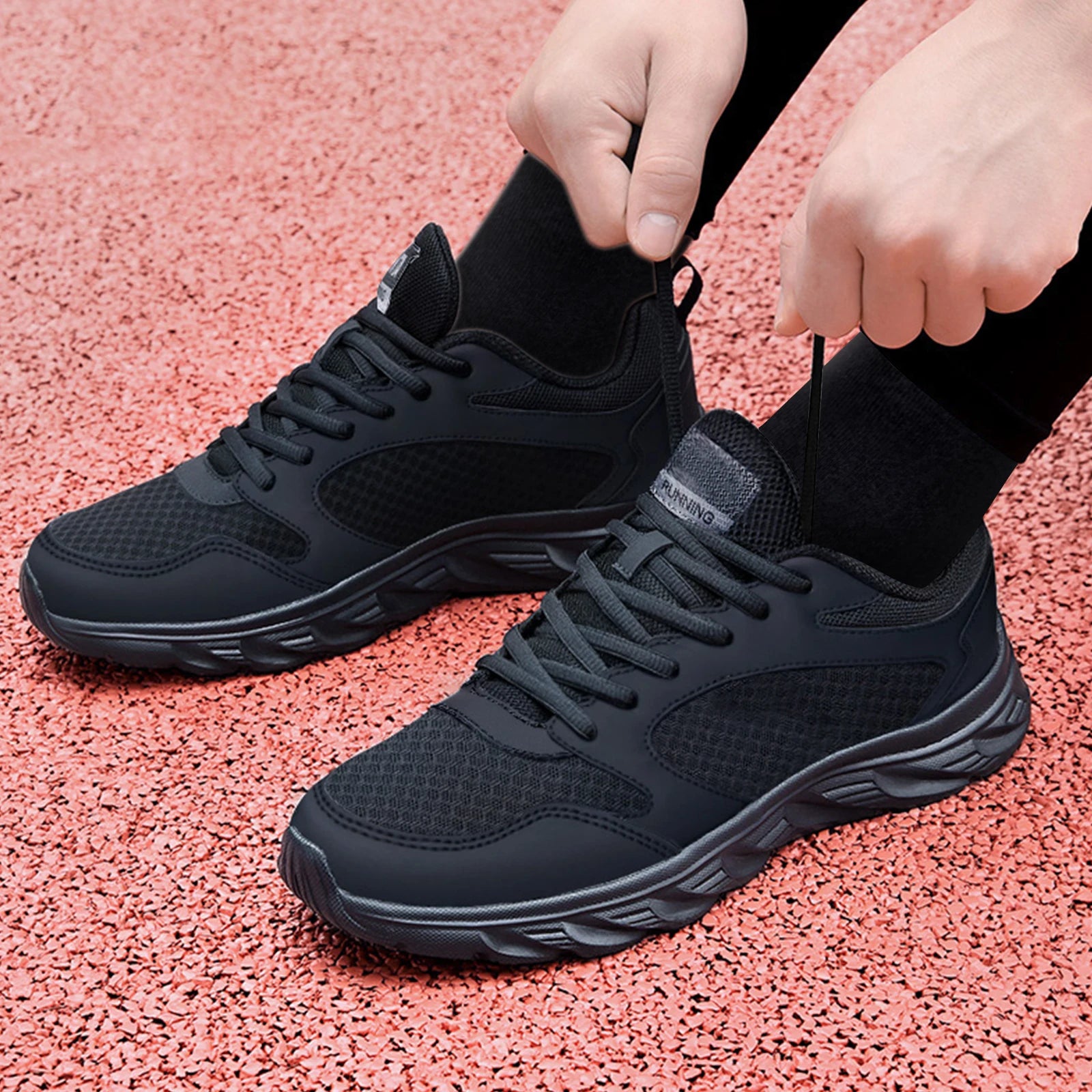 Chaussette chaussure de sécurité - Chaussettes en coton respirantes pour homme - Image 4