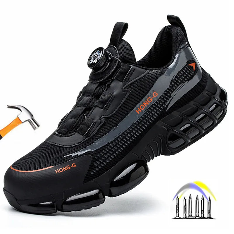Jeem Rotary Push Button Safety Shoes