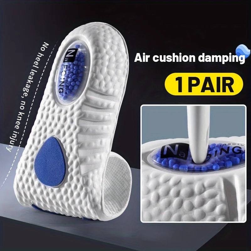 Semelles orthopédiques absorbant les chocs et respirantes