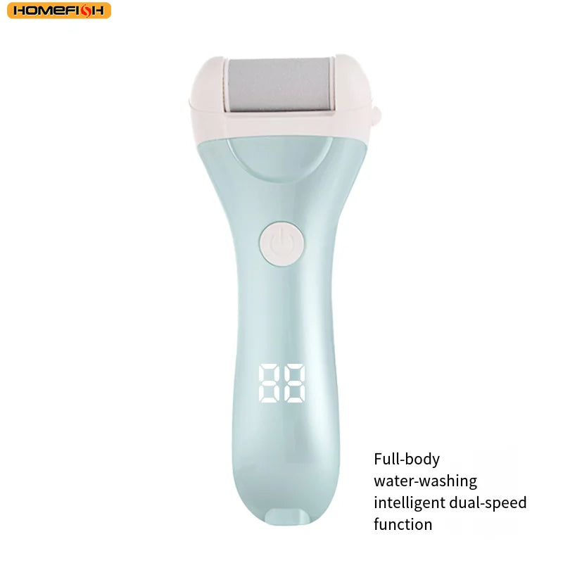 Râpe à pied électrique - Exfoliateur rechargeable avec affichage de puissan - Image 5