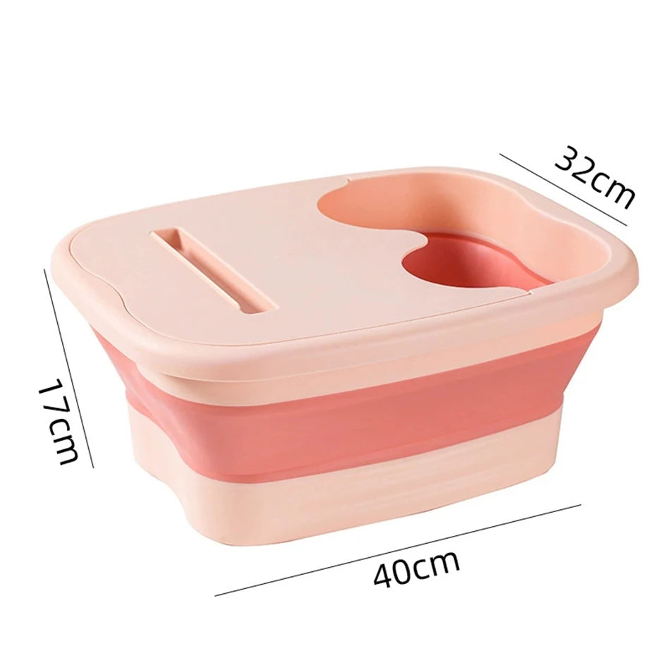 Bain de pied - Bassin pliable ergonomique pour usage à domicile et en
