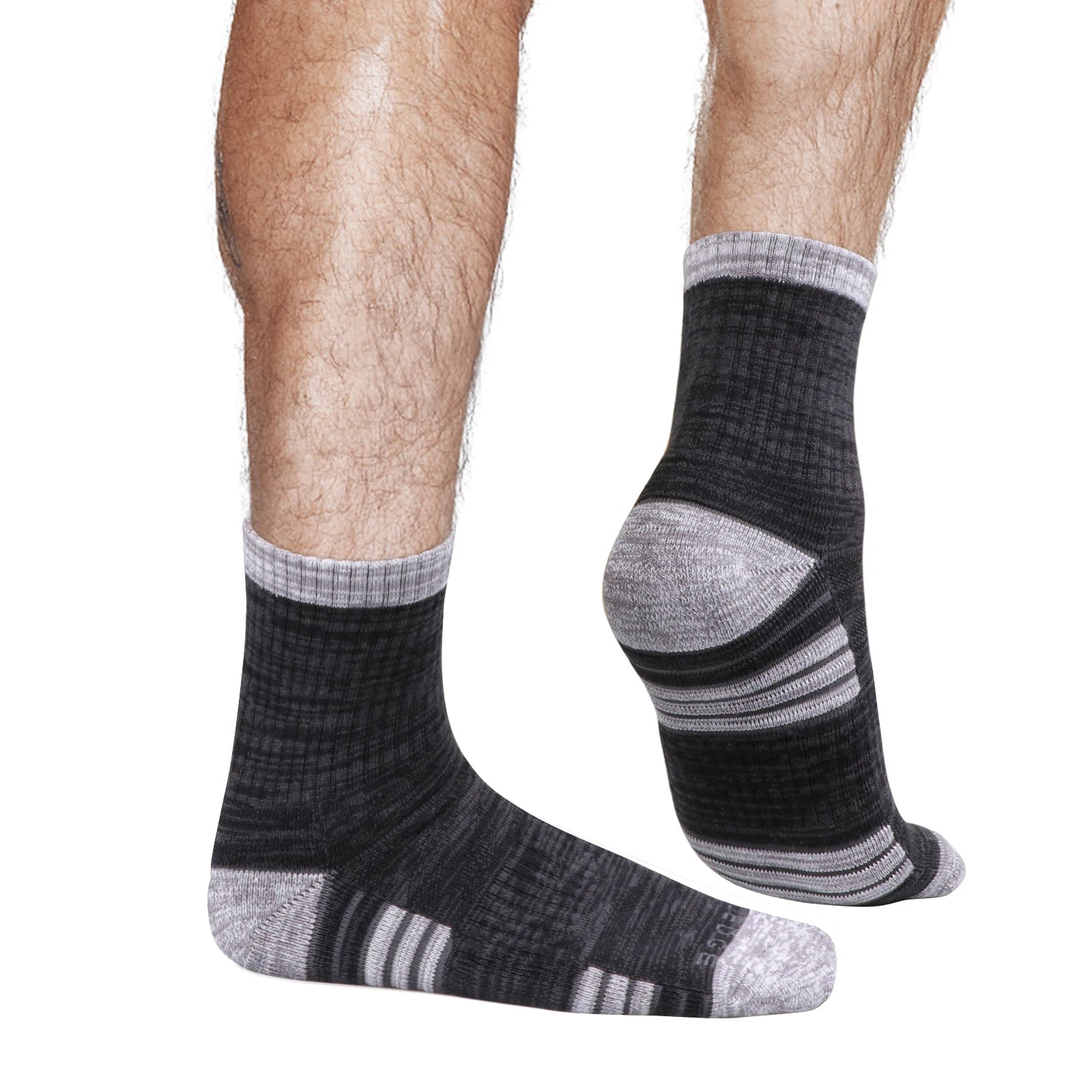 Chaussette chaussure de sécurité - Chaussettes respirantes et confortables - 5 Paires Bleu / XL(Hommes 41-44 EU)