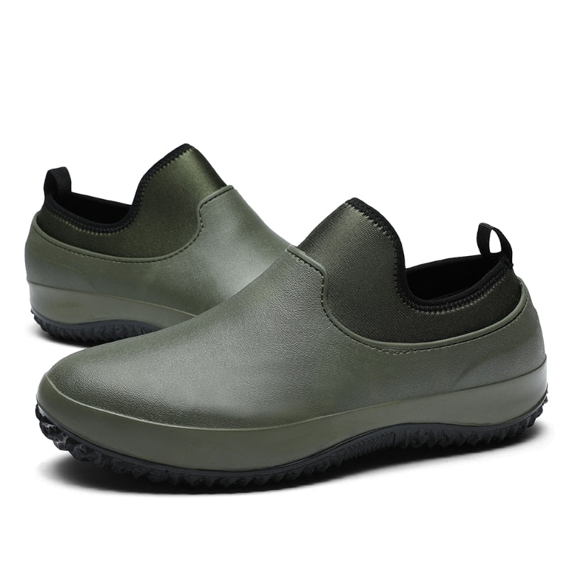 Men's Chef's Work Shoes, Waterproof and Oil Resistant - Kiten