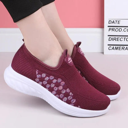 Orthopedic shoes in breathable mesh for women Opéry