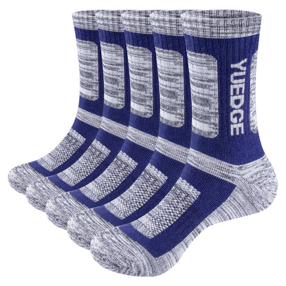 Chaussette chaussure de sécurité - Chaussettes thermiques respirantes - 5 Pairs Grey / Xl(41-44 eu)
