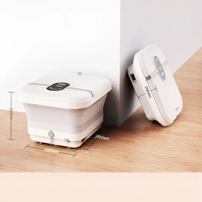 Bain de pied - Bassin pliable électrique avec massage et chauffage
