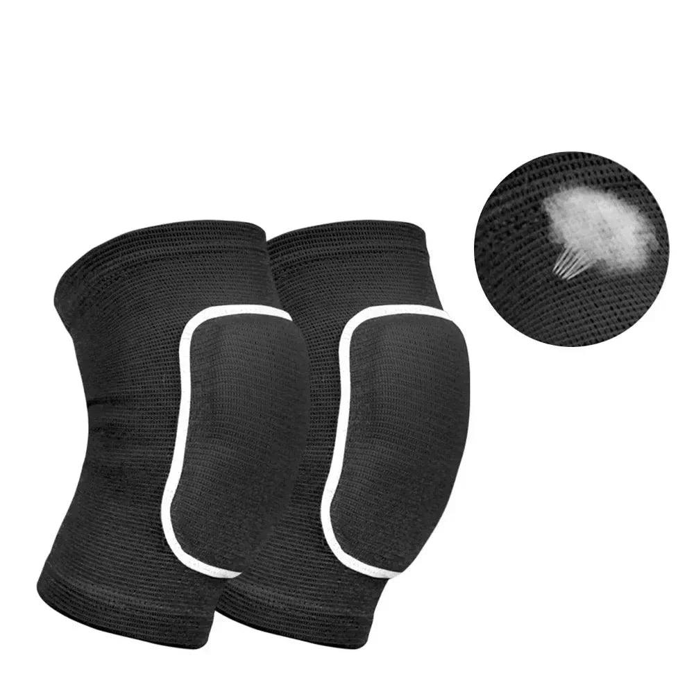 Genouillères Enfant 2 Paires - Souples, Éponge Épaissie - Pour Danse, Football, Skate, Yoga - EULANT