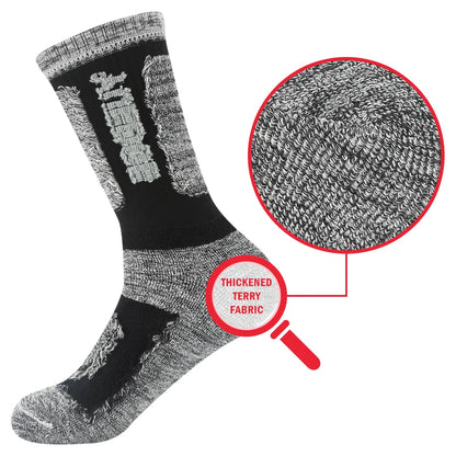 Chaussette chaussure de sécurité - Chaussettes thermiques respirantes - 5 Pairs Blue / Xl(41-44 eu)
