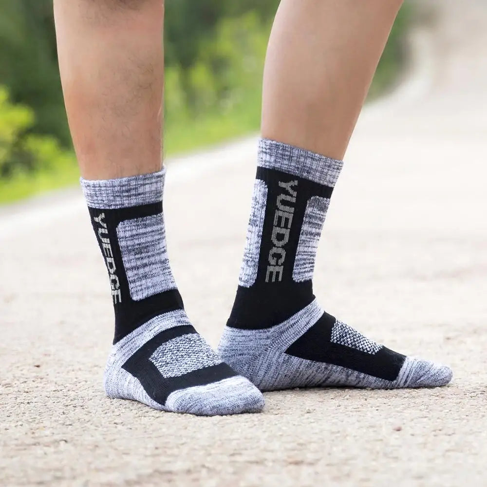 Chaussette chaussure de sécurité - Chaussettes thermiques respirantes - 3Black2Grey / Xl(41-44 eu)