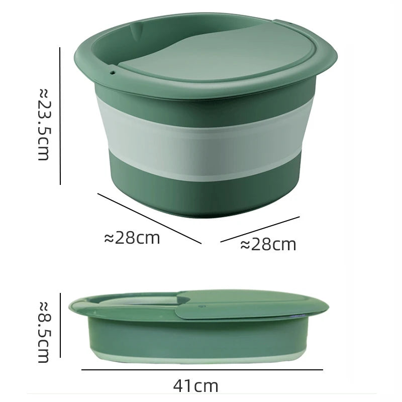 Bain de pied - Baignoire pliable et portable pour un confort optimal