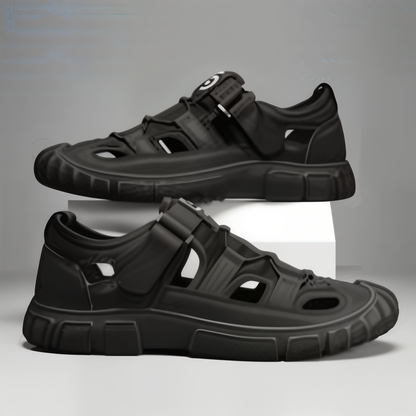 Sandale homme confortable - 41 / Black