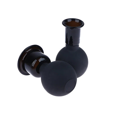 Lot de 4 ventouses anti-cellulites noires