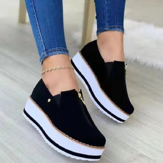 Solid Casual Astronomical Orthopedic Shoes for Women - Smyli