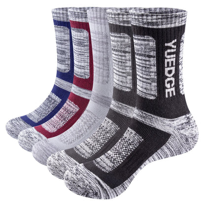 Chaussette chaussure de sécurité - Chaussettes thermiques respirantes - 5 Pairs Red / Xl(41-44 eu)