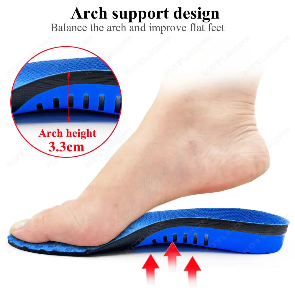 Collection Mode - Semelles orthopédiques confort pour pieds plats