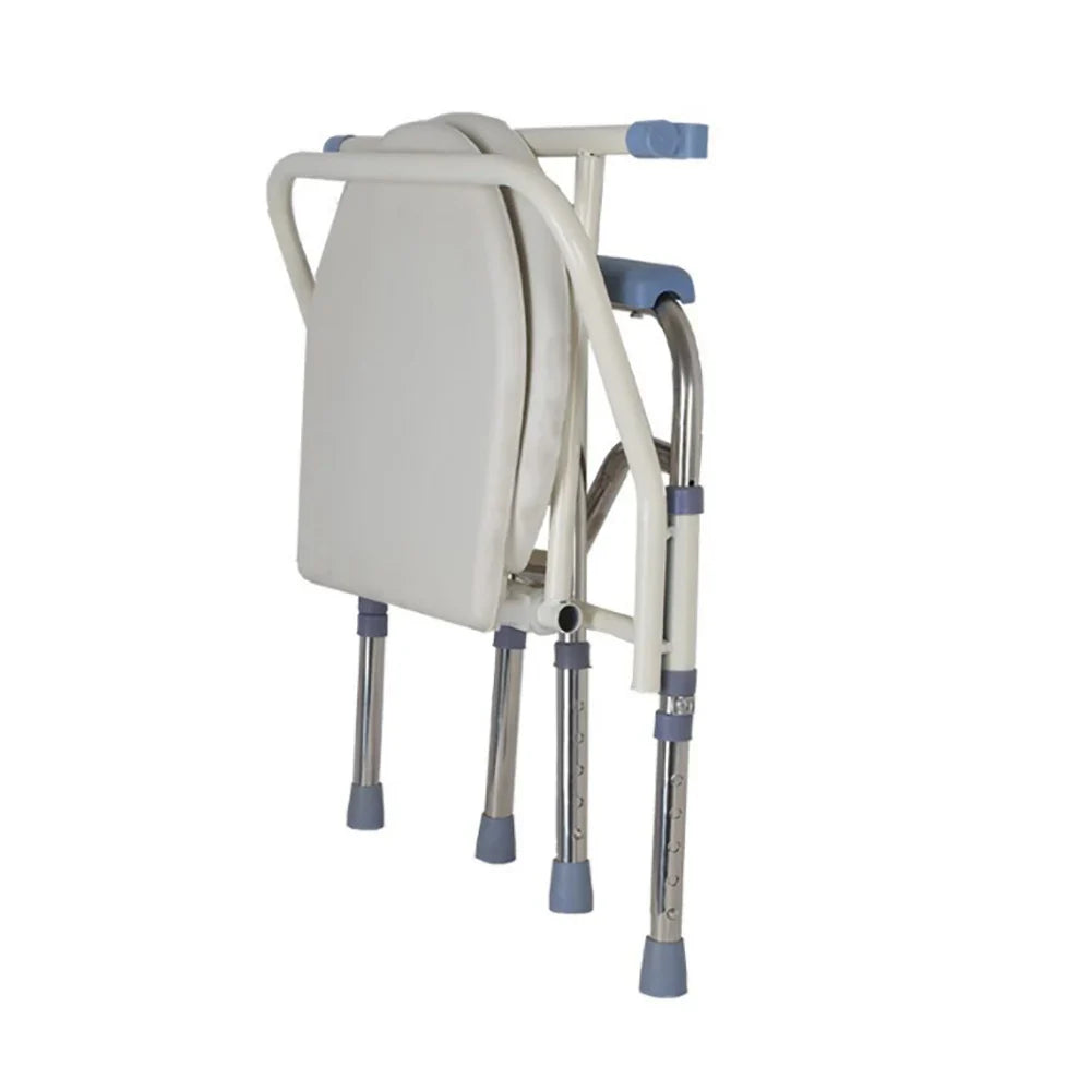 Chaise Percée de Toilette Pliable - Image 9