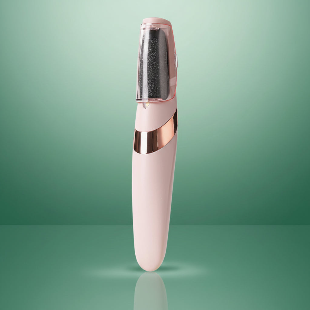 Râpe à pied électrique - Élimination automatique des callosités pour pédicu - Rose