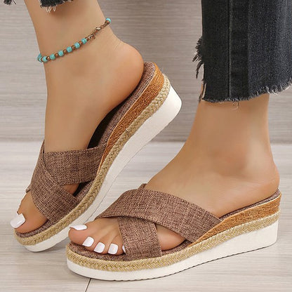 Damen-Sandalen mit hohem Absatz – Samvy