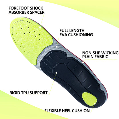 Collection Mode - Semelles orthopédiques confort pour pieds plats et