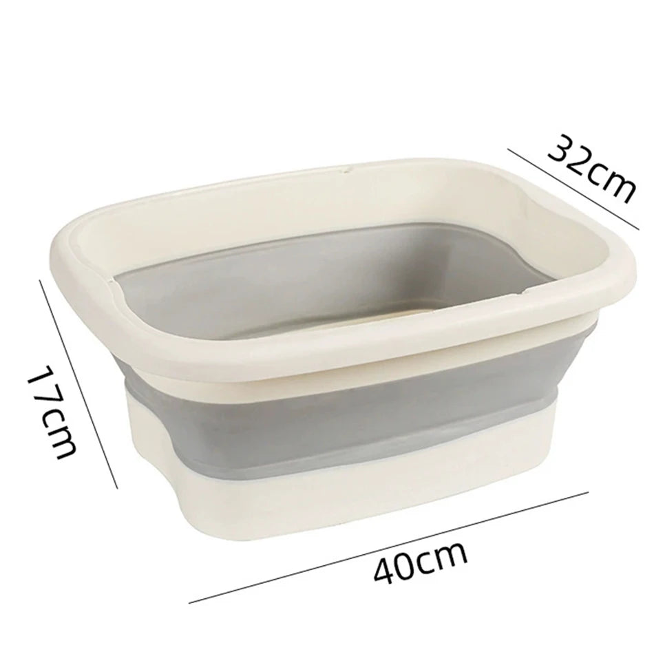 Bain de pied - Bassin pliable ergonomique pour usage à domicile et en