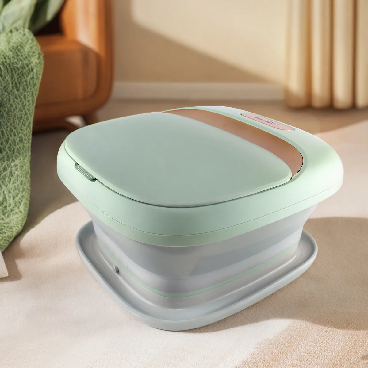 Bain de pied - Bassin pliable pour un massage relaxant des pieds