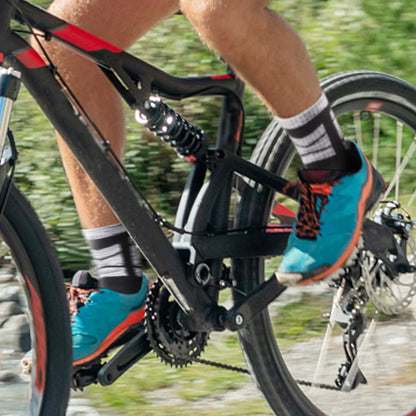 Chaussette chaussure de sécurité - Chaussettes de randonnée en coton - 5 Paires Multicolore / XL( 41-44 EU)