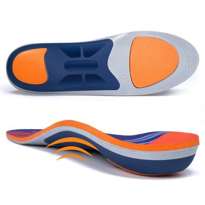 Semelles orthopédiques confort pour pieds plats et