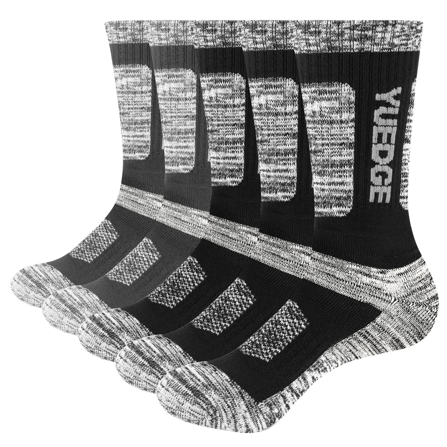 Chaussette chaussure de sécurité - Chaussettes thermiques respirantes - 5 Pairs Multicolor / L(37-41 eu)