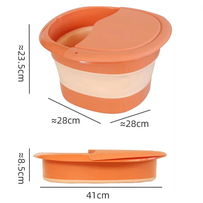Bain de pied - Baignoire pliable et portable pour un confort optimal