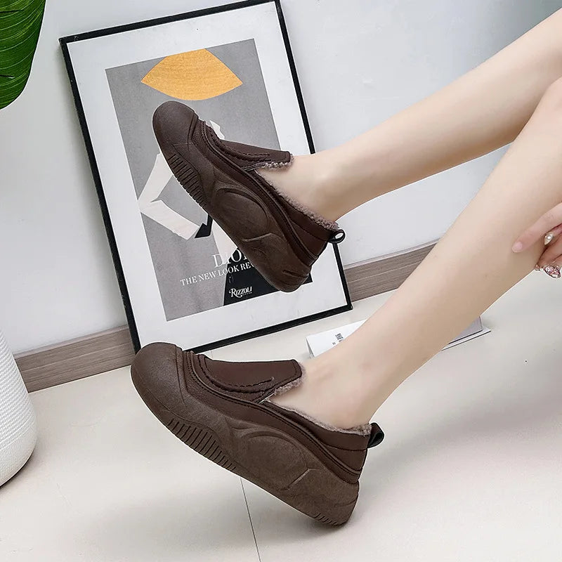 Women's orthopedic cotton shoes