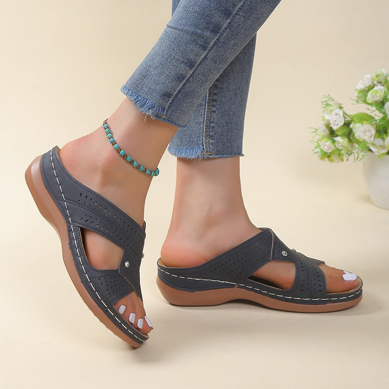 Women's Casual Clip-on Shoes - Reto