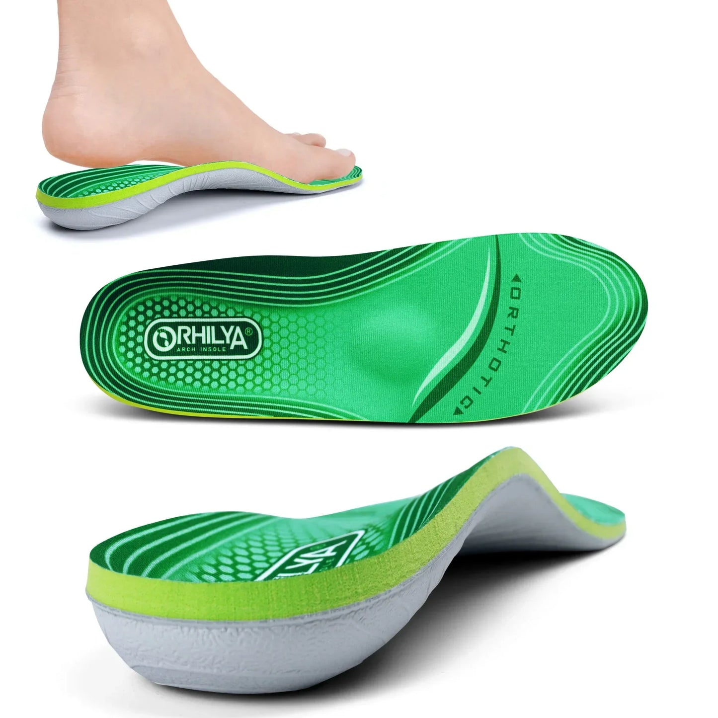 Collection Mode - Semelles orthopédiques pour soutien plantaire et confort