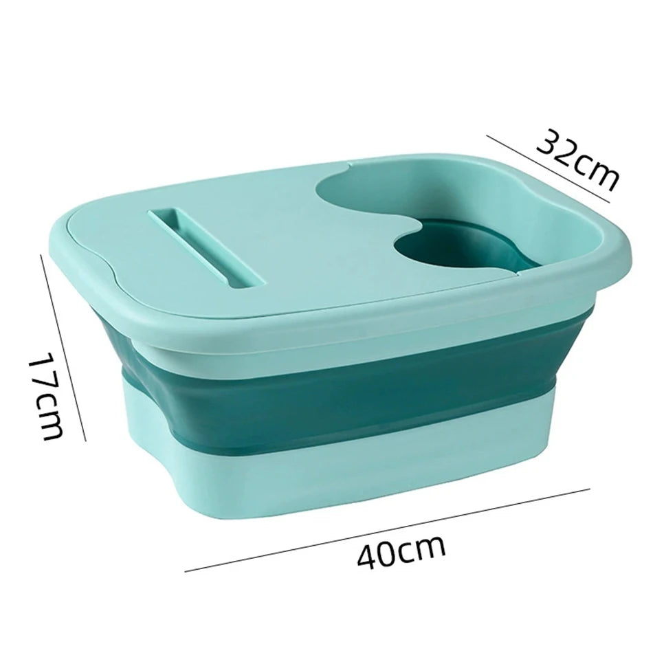 Bain de pied - Bassin pliable ergonomique pour usage à domicile et en