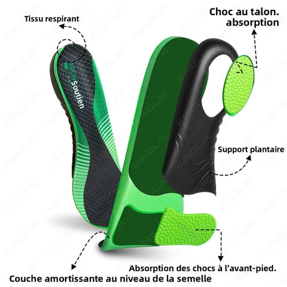 Collection Mode - Semelles orthopédiques confortables avec absorption des