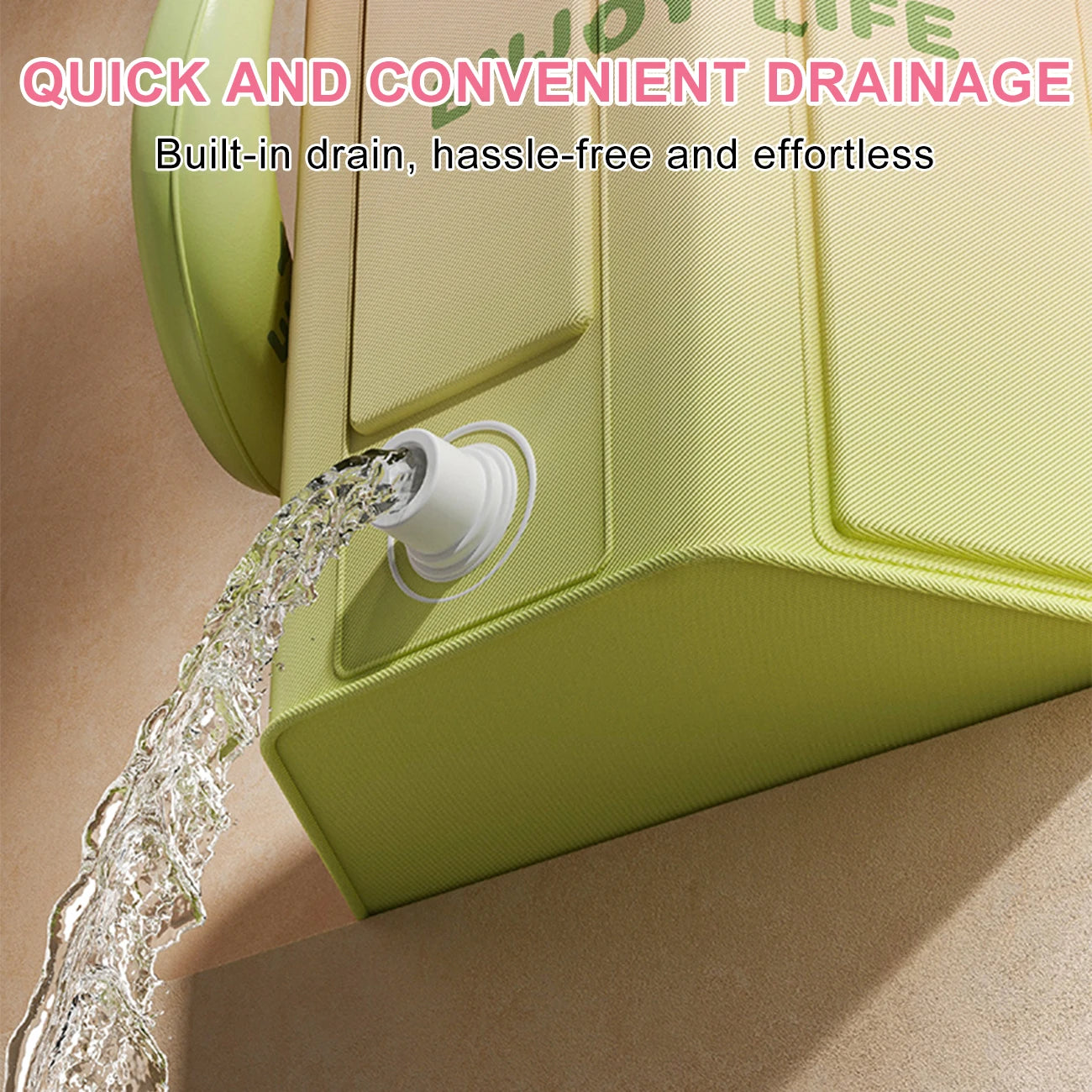 Bain de pied - Bassin pliable portable pour pédicure à domicile