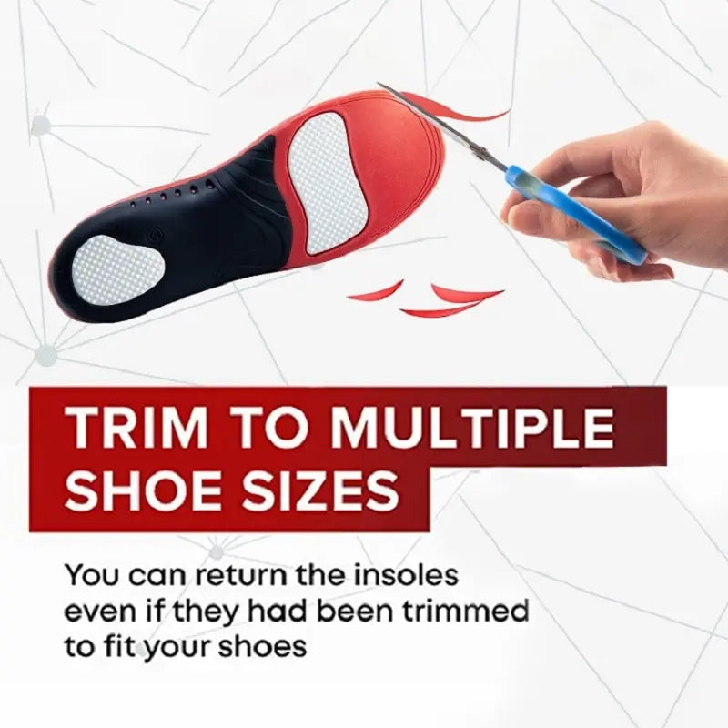 Collection Mode - Semelles orthopédiques en gel avec soutien de la voûte