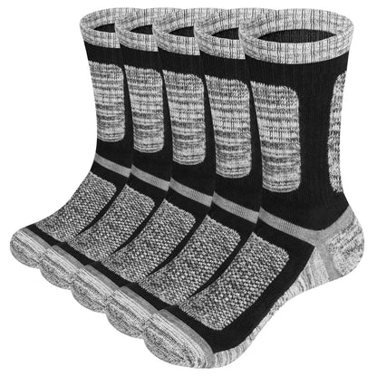 Chaussette chaussure de sécurité - Chaussettes confortables - 5 Paires Rouge / XL(41-44 EU)