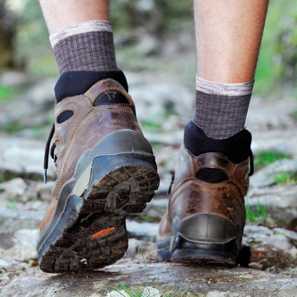 Chaussette chaussure de sécurité - Chaussettes de randonnée en coton - 5 Paires Multicolore / XL EU(41-44)