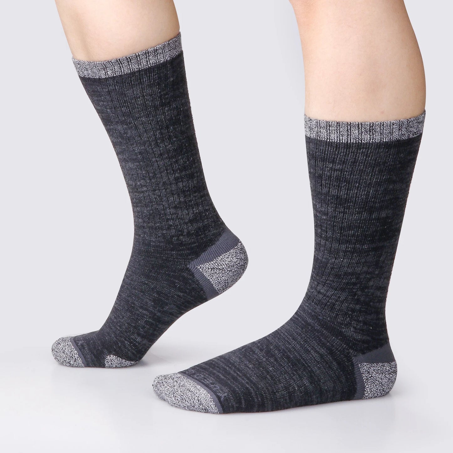Chaussette chaussure de sécurité - Chaussettes thermiques confortables - 5 Paires Noir / XL(41-44 EU)