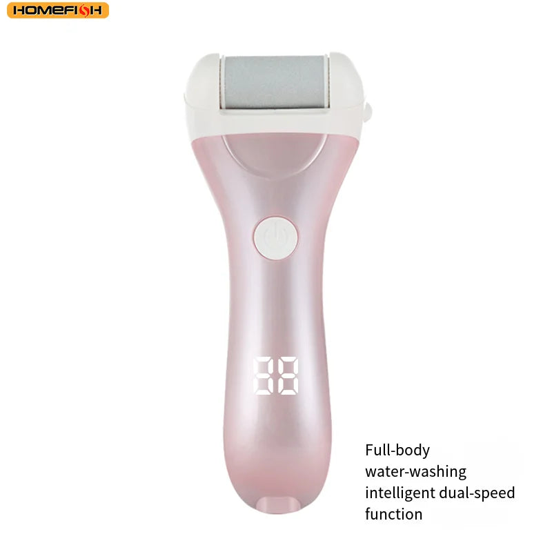 Râpe à pied électrique - Exfoliateur rechargeable avec affichage de puissan - Image 6