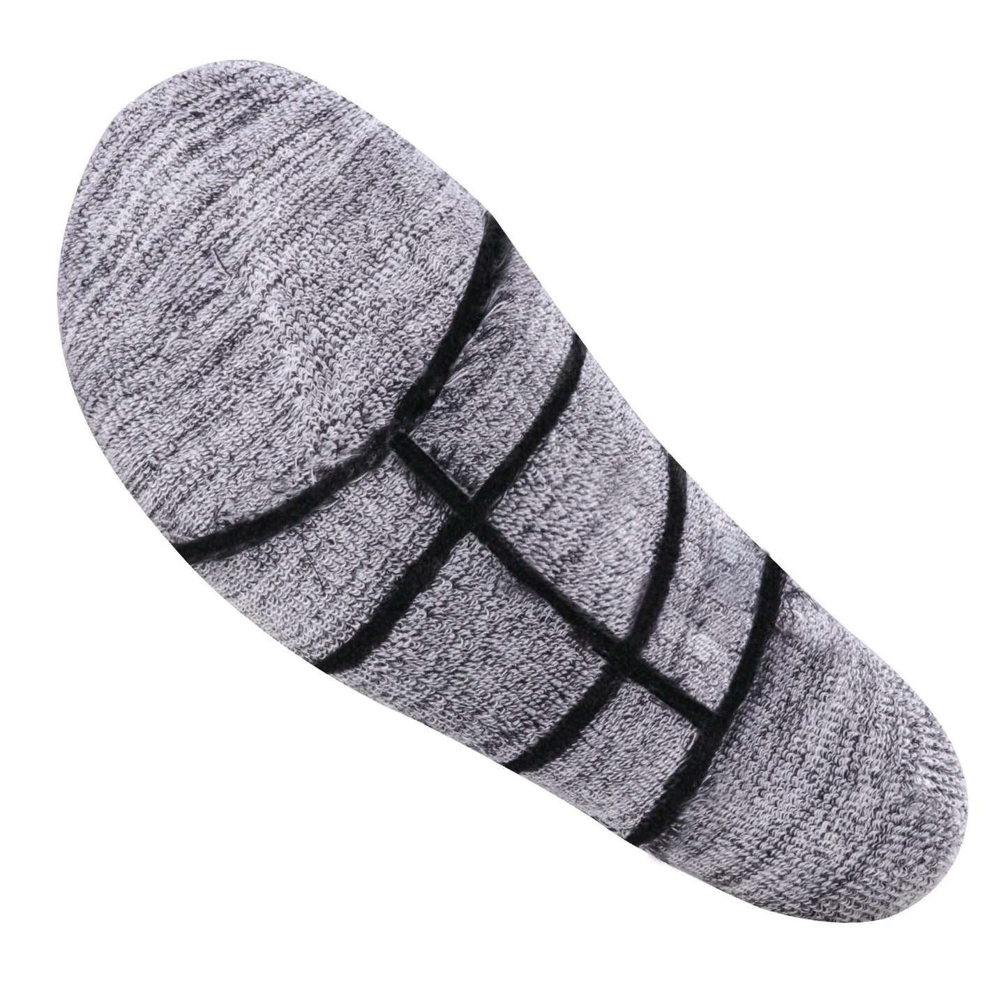 Chaussette chaussure de sécurité - Chaussettes de randonnée en coton - 5 Paires Noir / XXL( 44-46 EU)