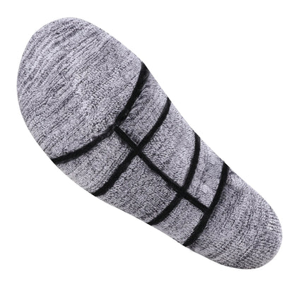 Chaussette chaussure de sécurité - Chaussettes de randonnée en coton - 5 Paires Noir / XXL( 44-46 EU)