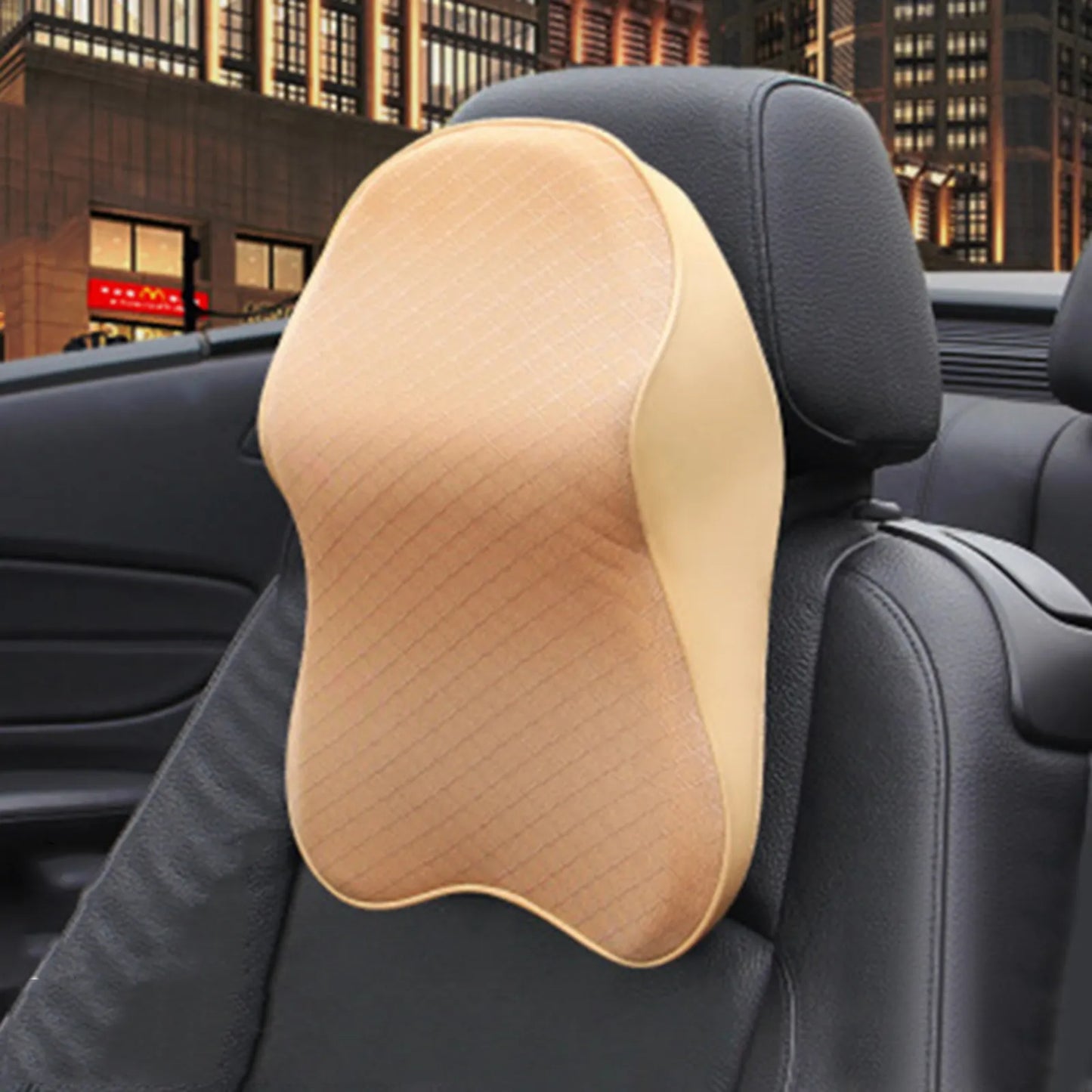 Car seat neck cushion