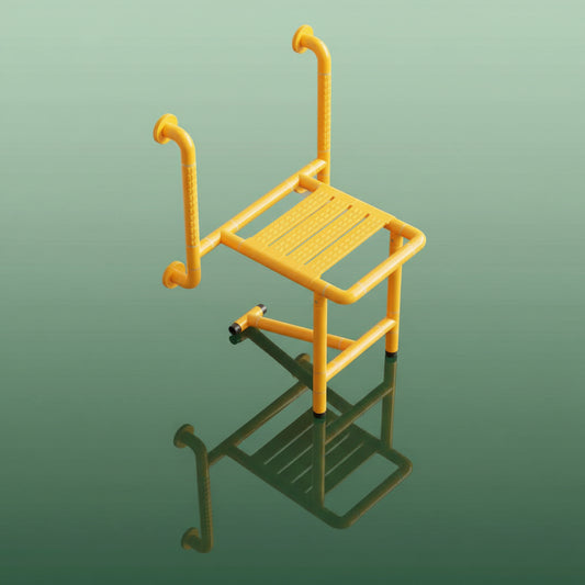 Siège de Douche Mural Escamotable - Default Title