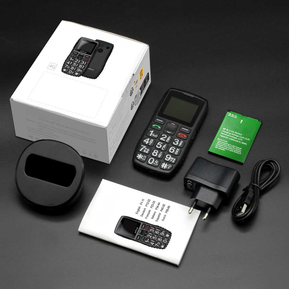 Téléphone Portable Senior Simplifié - SOS et Touches XXL - Image 10